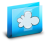 Folder Nubesita Blue Icon 48x48 png